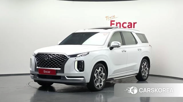 Hyundai Palisade 2021 Белый из Кореи