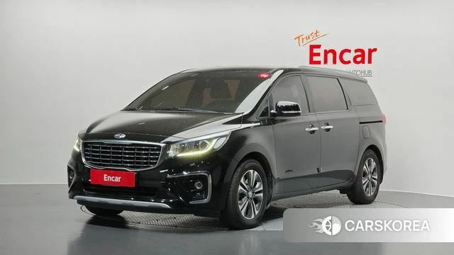 Kia The New Carnival 2018 Черный из Кореи