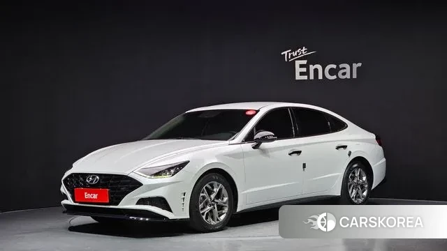 Hyundai Sonata (DN8) 2021 Белый из Кореи