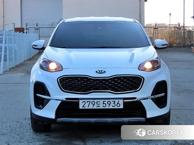 Kia Sportage The Bold 2021 Белый из Кореи