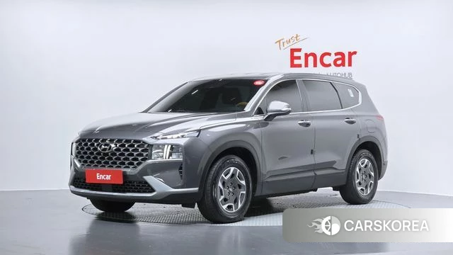 Hyundai The New Santa Fe 2022 Серый из Кореи