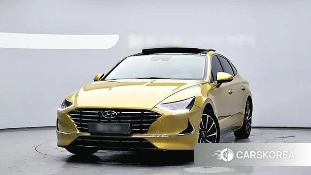 Hyundai Sonata (DN8) 2019 Желтый из Кореи