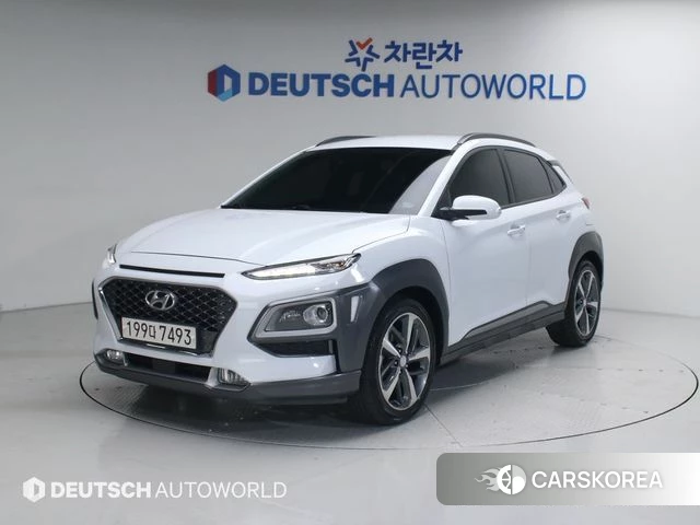 Hyundai Kona 2019 Белый из Кореи