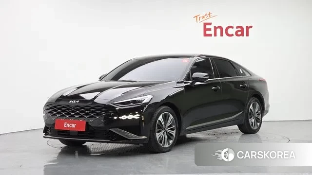 Kia K8 Hybrid 2022 Черный из Кореи