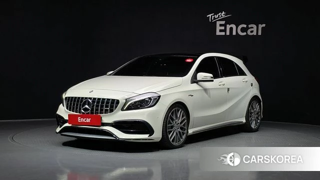 Mercedes-Benz A-Class W176 2018 Белый из Кореи
