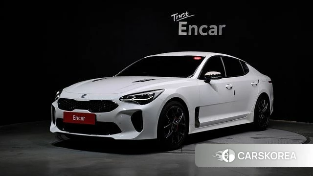 Kia Stinger 2018 Белый из Кореи