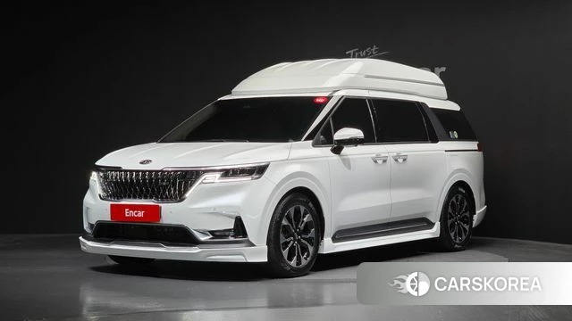 Kia Carnival 4th generation 2021 Белый из Кореи