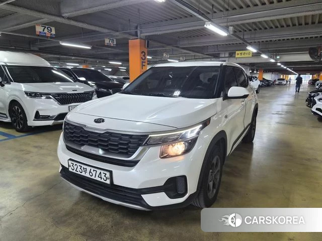 Kia Seltos 2020 Белый из Кореи