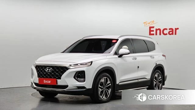 Hyundai Santa Fe TM 2019 Белый из Кореи