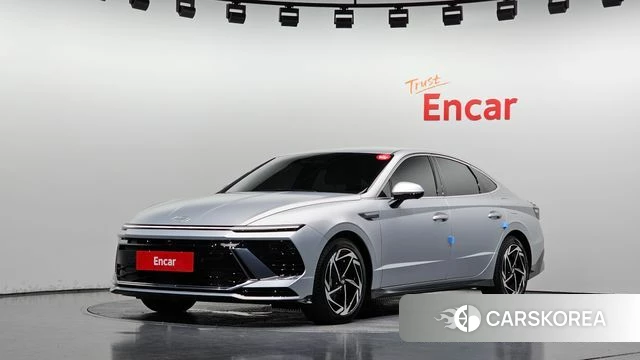 Hyundai Sonata D Edge Hybrid (DN8) 2025 Серебристо-серый из Кореи