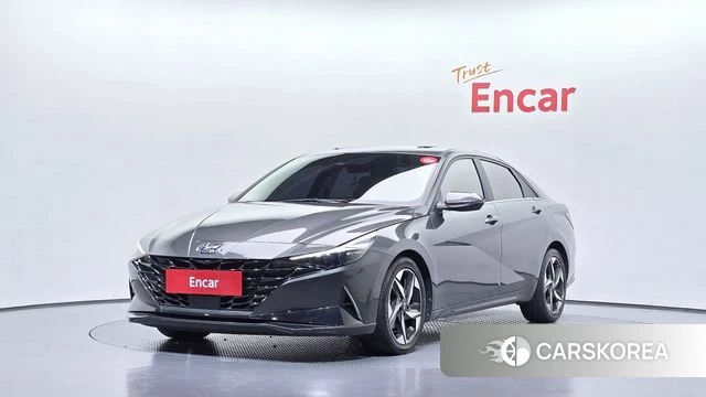 Hyundai Avante (CN7) 2021 Серый из Кореи