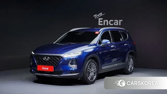 Hyundai Santa Fe TM 2018 Синий из Кореи