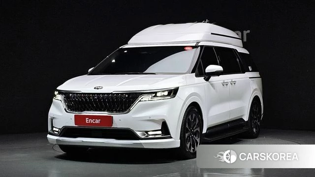 Kia Carnival 4th generation 2021 Белый из Кореи
