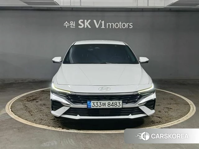 Hyundai The New Avante (CN7) 2023 Белый из Кореи