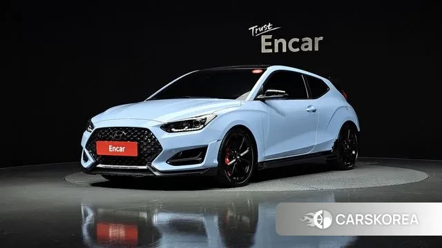 Hyundai Veloster (JS) 2020 Небесно-голубой из Кореи