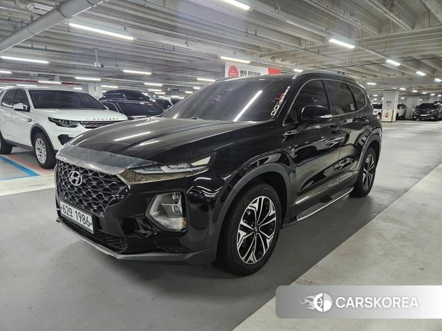 Hyundai Santa Fe TM 2018 Черный из Кореи
