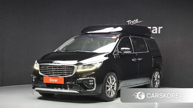Kia The New Carnival 2019 Черный из Кореи