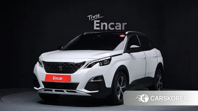 Peugeot 3008 second generation 2019 Белый из Кореи
