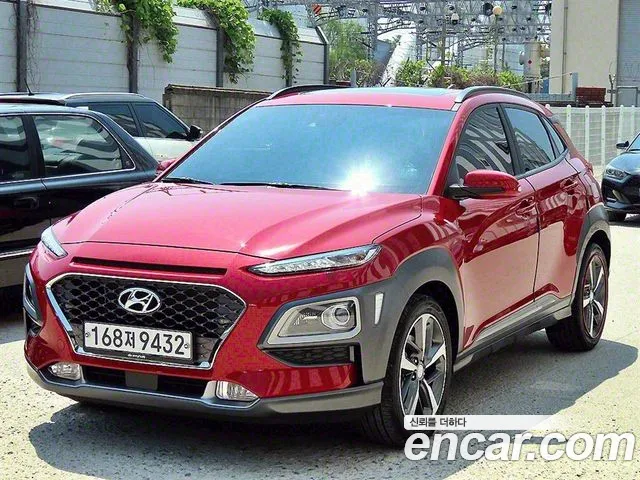 Hyundai Kona 2020 Красный из Кореи
