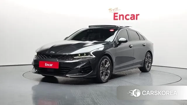 Kia K5 3rd generation 2021 Серый из Кореи