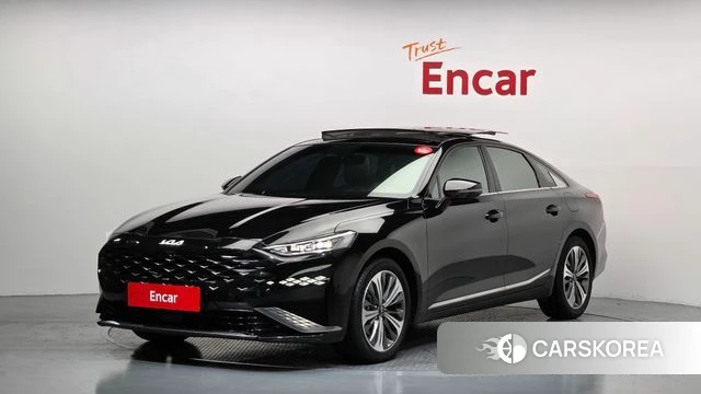 Kia K8 Hybrid 2022 Черный из Кореи