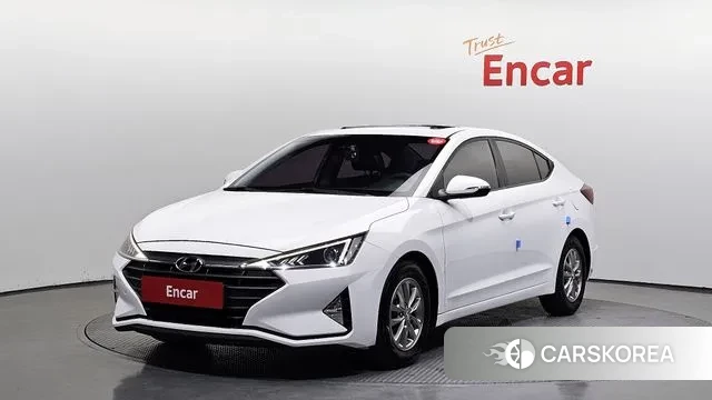 Hyundai The New Avante AD 2019 Белый из Кореи