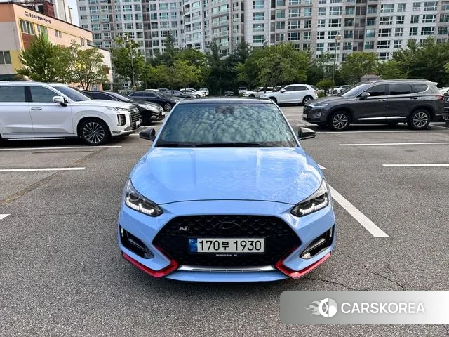 Hyundai Veloster (JS) 2020 Небесно-голубой из Кореи