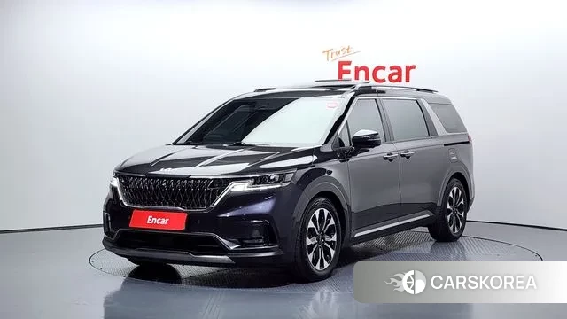 Kia Carnival 4th generation 2021 Серый из Кореи