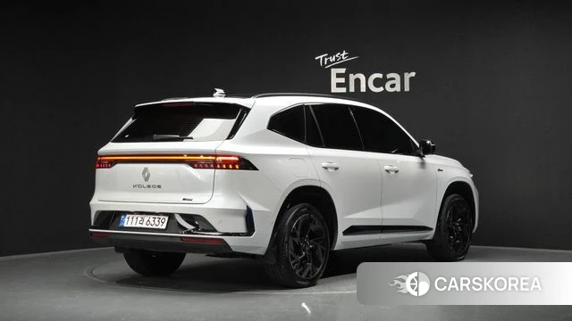 Renault Korea (Samsung) Grand Coleos 2024 Белый из Кореи