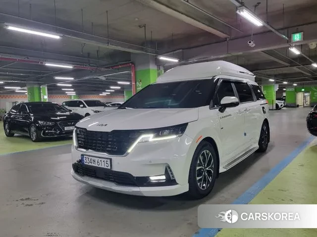 Kia Carnival 4th generation 2021 Белый из Кореи