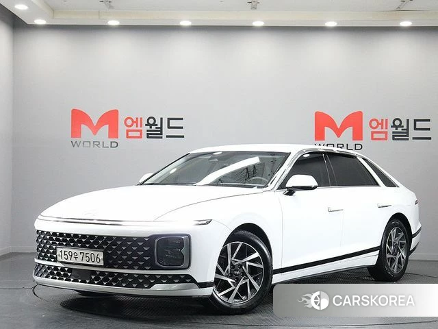 Hyundai Grandeur (GN7) 2024 Белый из Кореи