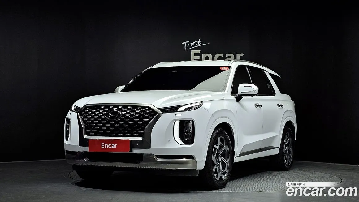 Hyundai Palisade 2021 Белый из Кореи