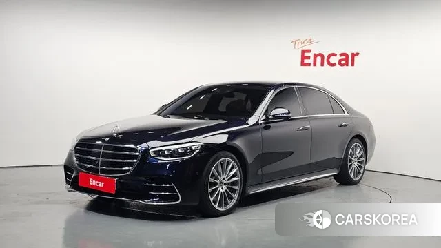 Mercedes-Benz S-Class W223 2022 Синий из Кореи
