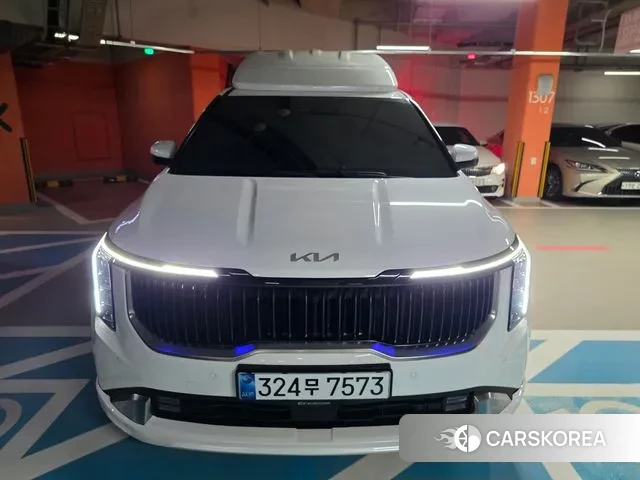 Kia The New Carnival 4th Generation 2025 Белый из Кореи