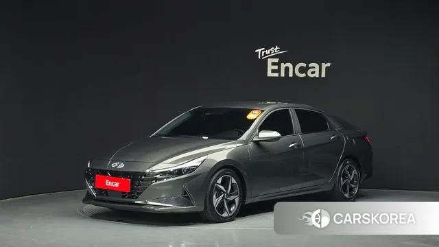 Hyundai Avante (CN7) 2021 Серый из Кореи