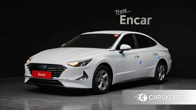 Hyundai Sonata (DN8) 2019 Белый из Кореи