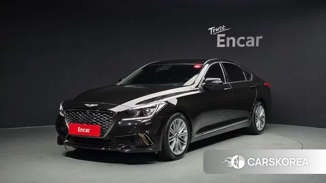 Genesis G80 2018 Черный из Кореи