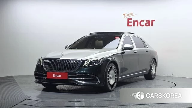 Mercedes-Benz S-Class W222 2019 Темно-зеленый из Кореи