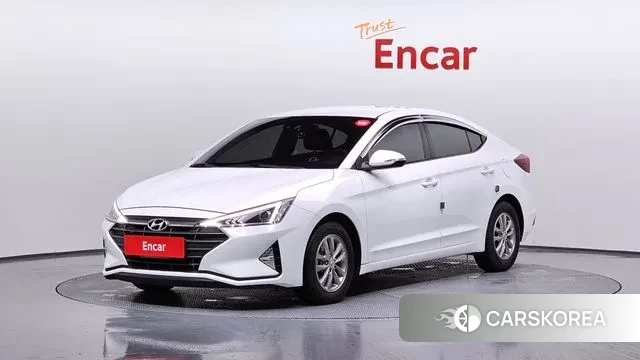 Hyundai The New Avante AD 2019 Белый из Кореи