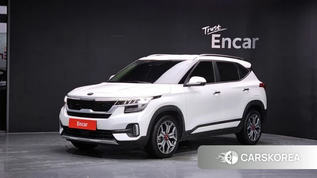Kia Seltos 2021 Белый из Кореи