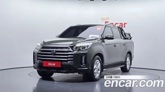 Ssangyong The New Rexton Sport 2021 Темно-зеленый из Кореи