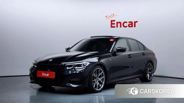 BMW 3 Series (G20) 2021 Черный из Кореи