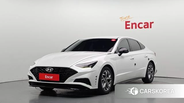 Hyundai Sonata (DN8) 2021 Белый из Кореи