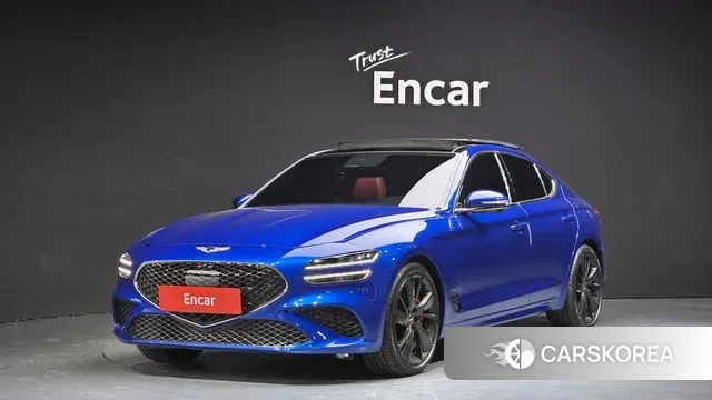 Genesis The New G70 2021 Синий из Кореи