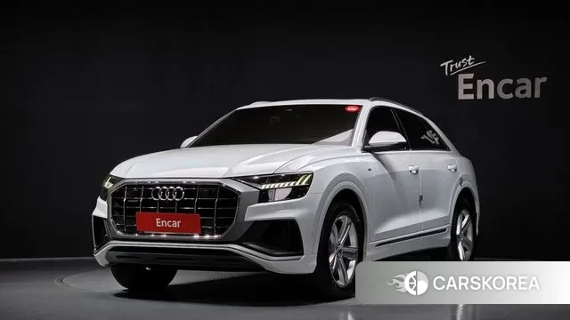 Audi Q8 (4M) 2021 Белый из Кореи