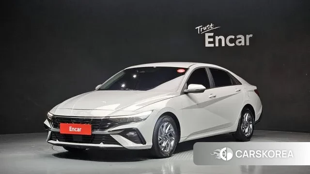 Hyundai The New Avante Hybrid (CN7) 2023 Серебристо-серый из Кореи