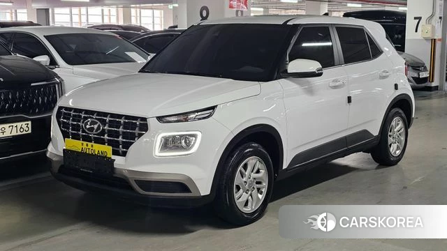 Hyundai Venue 2021 Белый из Кореи