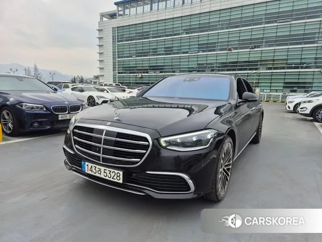 Mercedes-Benz S-Class W223 2023 Черный из Кореи