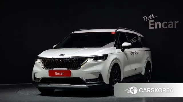 Kia Carnival 4th generation 2021 Белый из Кореи