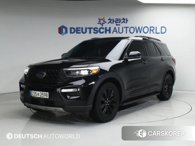 Ford Explorer 6th Generation 2021 Черный из Кореи